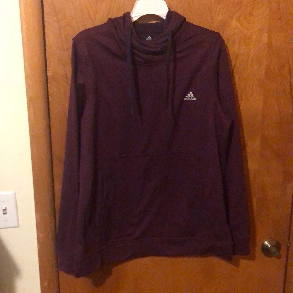 Adidas climawarm purple hoodie size xl
